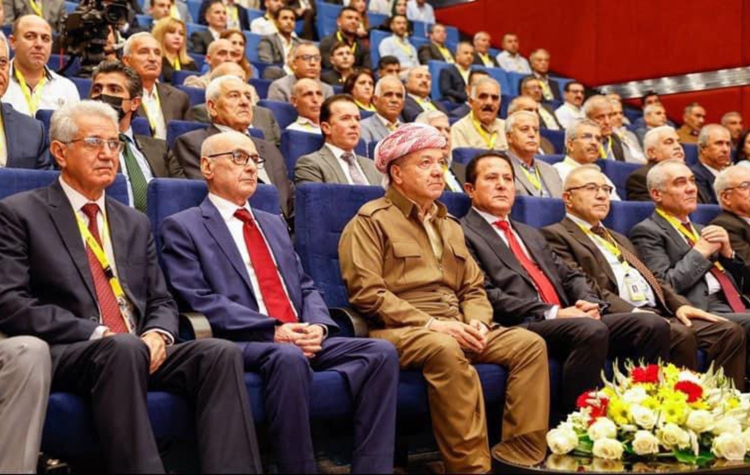 سەرۆک بارزانی لە کۆنگرەی پەدەکەسە لە هەولێر